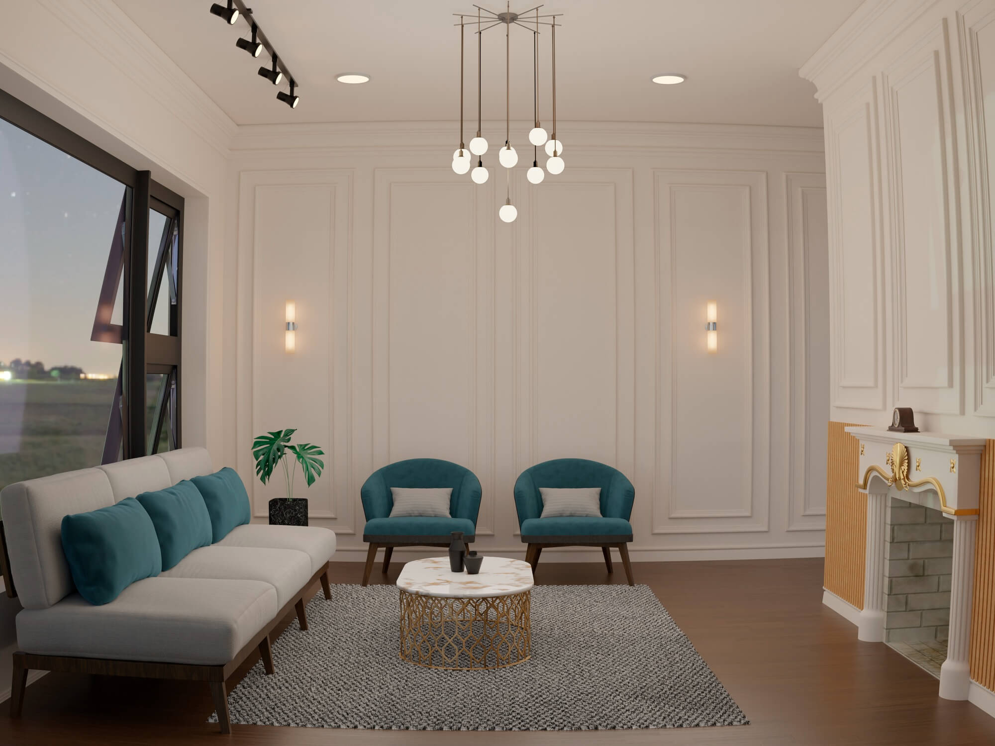 Image from virtual reality-enabled real estate tour